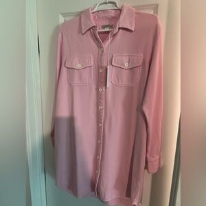 Outerknown Blanket dress, pink. Size small. New with tags